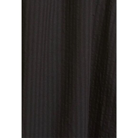 Jenni Kayne Seersucker Dress Shirtdress Black Size Small - Picture 8 of 10